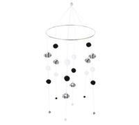 Hemobllo Nursery Room Decor Felt Crib Mobile with Iron Frame, Lovely Design to Attention and Cultivate Cognitive Ability, Hanging Decor for Crib or Room