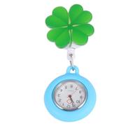 Hemobllo Nurses Fob Watch Retractable Clip on Quartz Pocket Watch for Medical Professionals Practical Hanging Lapel Accessory