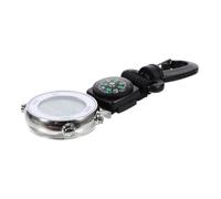 Hemobllo Nylon Strap Electronic Pocket Watch for Men with Clip-on Function Silver Outdoor Hanging Digital Watch Suitable for Climbing and Travel