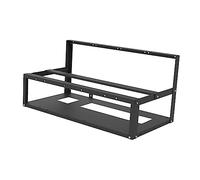 Hemobllo Open Air Computer Case Frame for Graphics Cards Storage Bracket Compatible with Cryptocurrency Mining Cards Computer Component Mount Bracket for Gaming Setup Accessories