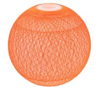 Hemobllo Orange Easy Installation Thread Replacement Shade Globe with Round or Lamp Decorative Light Shade and Maintenance for Ceiling Table Lamps