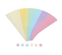 Hemobllo Origami Star Paper Strips for DIY Decoration and Crafting 540pcs in Pastel Gradient Colors , Double-Sided Paper for Home and DIY Craft Classes