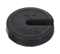 Hemobllo Orthopedic Traction 1kg Metal Calibration Weight with Hook, Classic Retro Scale Counterweight for Medical Traction Equipment and Industrial Weighing