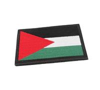 Hemobllo Palestine Flag Armband Badge Accessory Hook and Loop Embroidered Patch for Clothing Bag Practical Fashion Identity Showcase