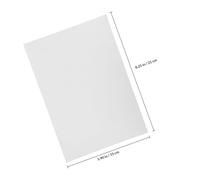 Hemobllo Paper Binding Covers Document Binding Covers 100 Sheets White A5 with Large Capacity and Versatile Usage Simple and Elegant Paper Binder Accessories for Home and Projects