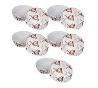 Hemobllo Paper Cup Cake Liner Baking Cups Round 300pcs that Hold Muffins and Adorable Windmill Pattern, Heat-Resistant Cake Paper Holders Perfectly for Greaseproof Baking