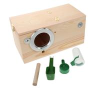 Hemobllo Parrot Nesting Box Bird House Birdcage Budgie Nesting Box Bird Nest for Parakeets