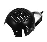 Hemobllo Pe Safety Bump Cap Insert Liner with Replacement Chin Belt Straps for Hard Hats and Baseball Caps, Black Polyester Material, Versatile Design for Construction Work