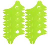 Hemobllo Pet Flea Removal Card 10pcs Plastic with Magnifier Green