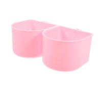 Hemobllo Pet Hanging Cage Bowl Dog Bowl for Crate Kennel Holder for Rabbit Bunny Ferret Small Dog Indoor Outdoor Feeding