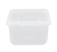Hemobllo Pet Spider Box Mini Feeding Box with View Pp Ventilated Design | Body, Many Ventilation Holes around Box, Convenient Feeding, Lightweight and Compact, for Hermit Crabs