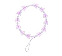 Hemobllo Phone and Material Resin Fits Variety Gadgets of as Lightweight Charm Strap Crystal Butterflies Such for Decorating Camera and Keys Mobile Phones and Accessories