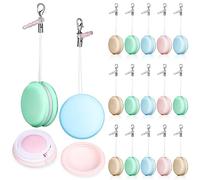 Hemobllo Phone Screen Cleaner - 18 Pcs Macaron Phone Screen Cleaning Tool Eye Glasses Cleaner Cleaner Touch Screen Cleaning Cloth with 3.5mm Dust Plug Charm, Random Color