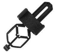 Hemobllo Phone Telescope Holder Clip for Mobile Phone Microscope with Portable Plastic Material and 360 Degree Rotation Suitable for Bird Watching and Concerts 61-93mm