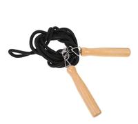 Hemobllo Physical Education Weighted Jump Rope with Wood Handle and Smooth Polypropylene Fiber for Speed Skipping and Fat Burning Workouts