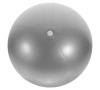 Hemobllo Pilates Yoga Ball 25cm Small Core Gym Ball for Home Workout and Pregnancy Silver Gray