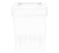 Hemobllo Plastic Marker Pen Storage Box Design Holds Multiple Markers with Handle, Portable Pencil Organizer for Art Supplies and Drawing for Students and Artists