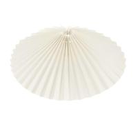 Hemobllo Pleated Lamp Shade: Beige Pleated Umbrella Shape Fabric Lamp Shade E27 Replacement Light Shades for Table Lamps, Pendant Lamps, 12.18x6.29 Inch, Beige