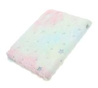 Hemobllo Plush Gradient A4 Notebook with Cartoon Star Pattern, Soft Diary Journal for Women, Fluffy Notepad Suitable for Office and School Writing Random Color Random Color