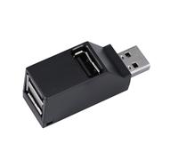 Hemobllo Port Mini USB Hub Splitter Adapter for PC Computer for Portable Hard Drives and USB Multi Port Connections