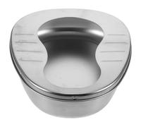 Hemobllo Portable and Easy to Clean Design, with Large Capacity Stainless Steel Bed Pan for Elderly Men and Adults Suitable for Medical Settings and Nursing Home Use
