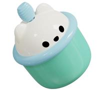 Hemobllo Portable Bear-shaped Face Wash Foam Maker Cup with Easy-to-grip Handle for Daily Routine, Abs Material Facial Bubble Maker Suitable for Face and Body Cleansing