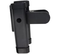 Hemobllo Portable Black Clip on Drum Stick Holder Made of Sturdy Abs and Iron, Percussion Instrument Accessory for Marching Snare and Drumsticks Storage
