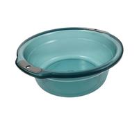 Hemobllo Portable Blue Plastic Foot Bath Basin with Dual Handle Design Round Soaking Tub for Foot and Pet Use and Spa Therapy