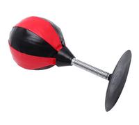 Hemobllo Portable Boxing Training Ball with Suction Cup, Compact Pu Reflex Ball for Daily Exercise and Speed Training at Home or Office