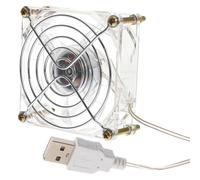 Hemobllo Portable Cooling Fan for Pets Small Animals with USB Power, Quiet Operation and Adjustable Speed, for Hamsters, Guinea Pigs, Dogs and Rabbits in Summer Heat