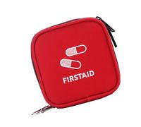 Hemobllo Portable First Aid Bag Empty with Large Capacity, Waterproof Oxford Cloth Material, Easy to Carry Compact Pouch for Camping and Business Trip Outdoor Travel