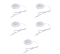Hemobllo Portable Pillow Speaker-5 Pcs CD Pillow Speaker 3.5mm Jack Plug Music Mini Replacement DIY Stereo Accessories for MP3 MP4 Phone