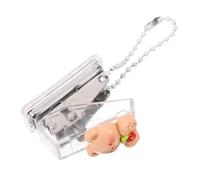 Hemobllo Portable Single Hole Puncher Loose Leaf Planner Puncher Metal Plastic Paper Punch for DIY Crafts Scrapbooking Photo Albums Binding