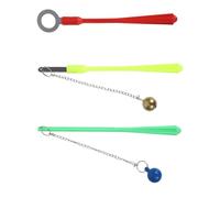 Hemobllo Portable Thermal Expansion Ring and Ball Set for Physics Classroom Teaching, Thermal Expansion Analysis Tool Copper and Plastic Balls, Science Education Kit for School Experiments