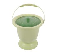 Hemobllo Portable Toilet Bucket with Seat and Lid for Adults and Disabled, Plastic Travel Potty with Advanced Odorproof Technology, Efficient Odor Isolation and Easy to Carry for Camping