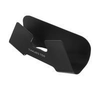 Hemobllo Pot Lid Organizer Drainage and Wall Mounted Punch-free Cutting Board Holder, Black Plastic Rack with Space-saving Design for Kitchen Use