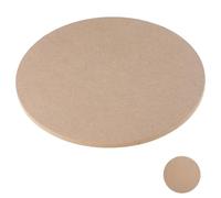 Hemobllo Pottery Wheel Bat Density Board Ceramic Craft Sculpting Accessory Sturdy Fiber Material Round Plate for Clay Wedging and Drying Suitable for Ceramic Art and Pottery Wheel Projects