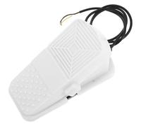 Hemobllo Pottery Wheel Foot Pedal Speed Controller - Replacement Parts for Ceramic Forming Machine - Floor Style Throttle Pedal for Pottery & DIY Crafting - White