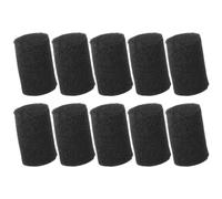 Hemobllo Pre-filter Sponge Roll Easy to Use 10 Pcs Black Cotton Aquarium Replacement Filters to Prevent Debris Entering for Fish Tank Filter in Freshwater and Marine Environments