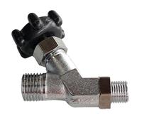 Hemobllo Premium Three-Way Steam Iron Drain Valve Boiler Flow Control Spigot for Easy Installation and Maintenance Practical Small Drainage for Steam Irons