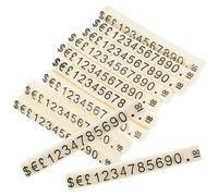 Hemobllo Price Cube Jewelry Display Stand 20Pcs Aluminum Alloy Lightweight for Retail Counters and Market Stalls