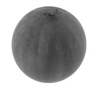 Hemobllo Professional Large Circular Weather Balloon for Meteorological Research and Mapping, Black Latex Material with Extended Height Reach and Aerial Data Acquisition, for Observation