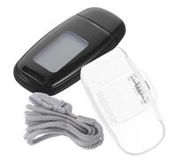 Hemobllo Professional with USB Rechargeable Battery and LED Backlight 3d Pedometer Step Counter Portable Abs Material Easy to Operate and Carry for Walking for Fitness and Outdoor