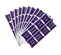 Hemobllo Pu Leather Bible Tabs Set with 66 Purple Index Tabs and 14 Blank Labels Mini Bible Study Dividers Stickers and Page Markers