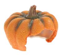 Hemobllo Pumpkin Shelter Fish Tank Cave Decoration for Aquarium Hiding Shelter Turtle Tank Pumpkin Decor