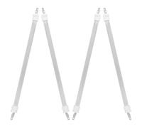 Hemobllo Quartz Heating Tubes 4Pcs 27Cm Infrared Ceramic Rods Replacement for Portable Electric Patio and Outdoor Space Heaters Glass Heating Elements