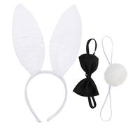 Hemobllo Rabbit Ear Hairband Accessory Simple Style Cloth Material Easy to Wear and Take off Convenient Practical Prop for Costume Parties and Cosplay Activities Color