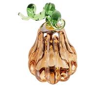 Hemobllo Realistic Crystal Pumpkin Models Decorative Pumpkins for Thanksgiving Halloween Home Decor