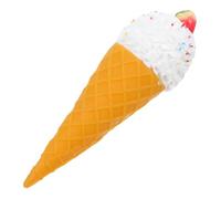 Hemobllo Realistic Ice Cream Cone Prop for Tea Shop Decor and Photography Lifelike Simulated Dessert Model Miniature Fake Ice Cream Cone for Creative Display and Social Media
