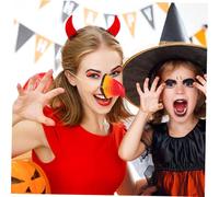 Hemobllo Realistic Parrot Nose Prop Vinyl Simulation Animal Beak Decor for Halloween Costume Party Cosplay Easy to Wear Lightweight for Birthday Holiday Events